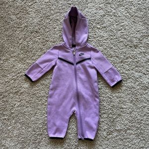 Nike Infant’s Zip Front Long Sleeve Hooded Coverall